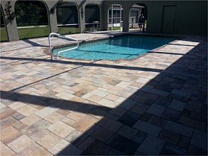 Concrete Pool Deck Pavers, Orlando, FL